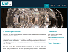 Tablet Screenshot of kiwidesignsolutions.co.nz